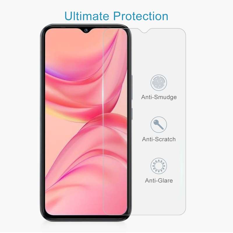 For Infinix Hot 10 Play 50 PCS 0.26mm 9H 2.5D Tempered Glass Film