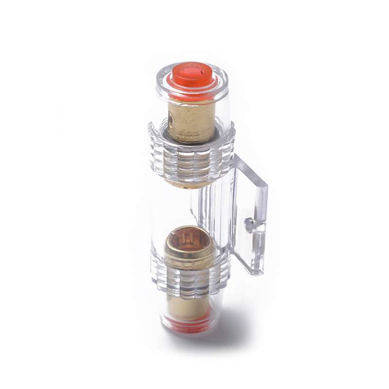 A0299 Car 100 Amp Audio AGU Fuse Holder Fuseholder 4 6 8 Gauge Inline Gold Plated
