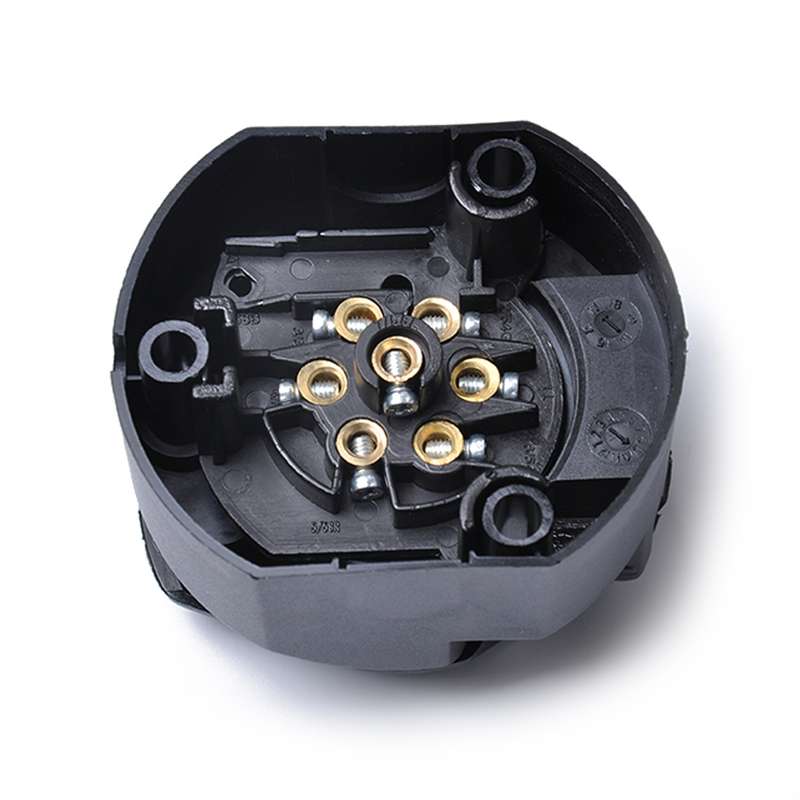 A0364 7 Pins 12N Electrics Converter Trailer Caravan Plug and Socket Adapter Connector