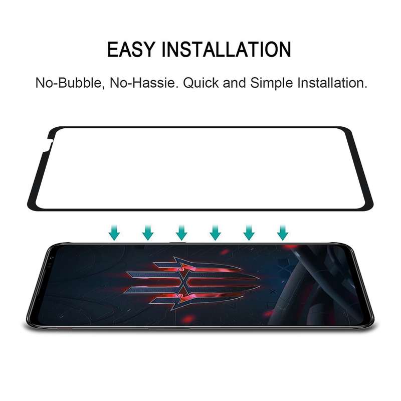 For ZTE nubia Red Magic 6s / 6s Pro Full Glue Full Screen Tempered Glass Film