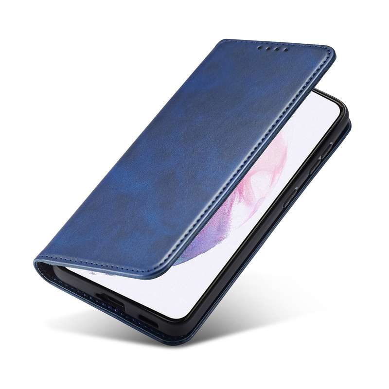 For Samsung Galaxy A50 Calf Texture Magnetic Horizontal Flip Leather Case with Holder & Card Slots &
