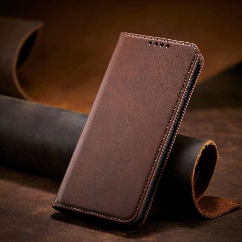 For Samsung Galaxy Note9 Calf Texture Magnetic Horizontal Flip Leather Case with Holder & Card Slots