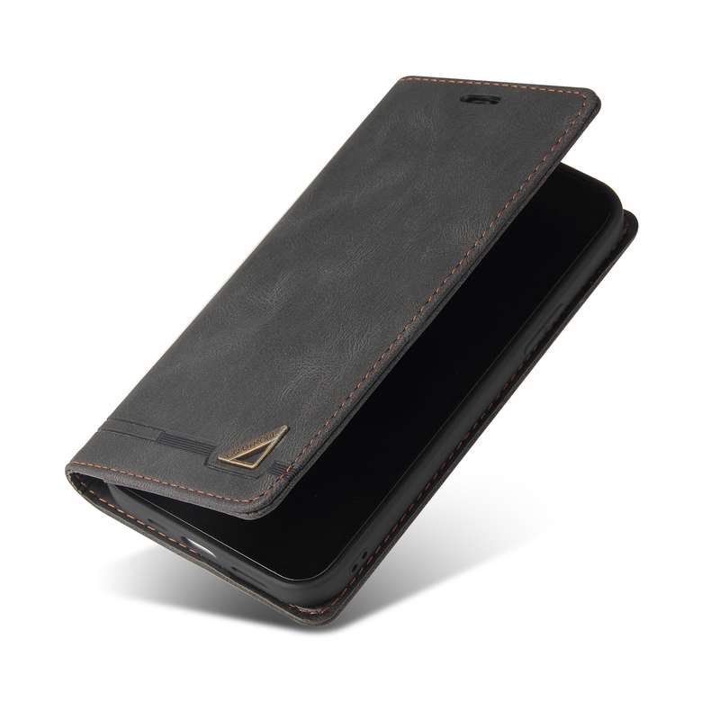 For Samsung Galaxy S20 FE Skin Feel Anti-theft Brush Horizontal Flip Leather Case with Holder & Card