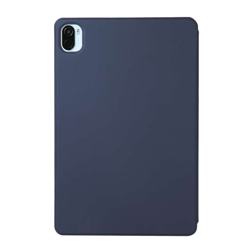 For Xiaomi Pad 5 / Pad 5 Pro Solid Color Magnetic Horizontal Flip Leather Case with Holder(Black)