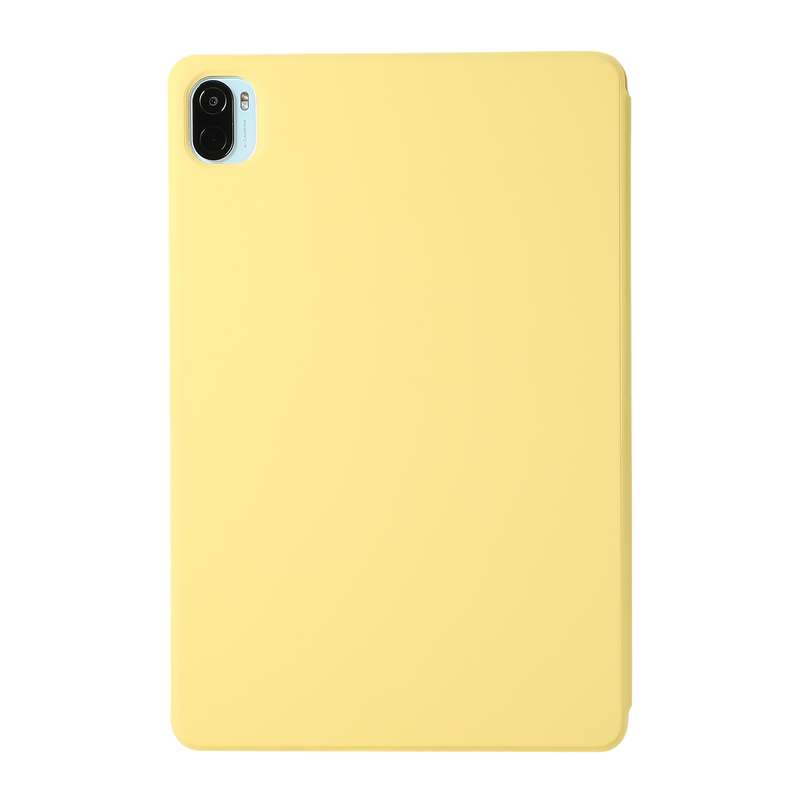 For Xiaomi Pad 5 / Pad 5 Pro Solid Color Magnetic Horizontal Flip Leather Case with Holder(Black)