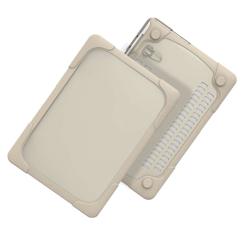 For MacBook Air 13.3 inch A1932 (2018) TPU + PC Two Color Laptop Protective Case(Khaki)