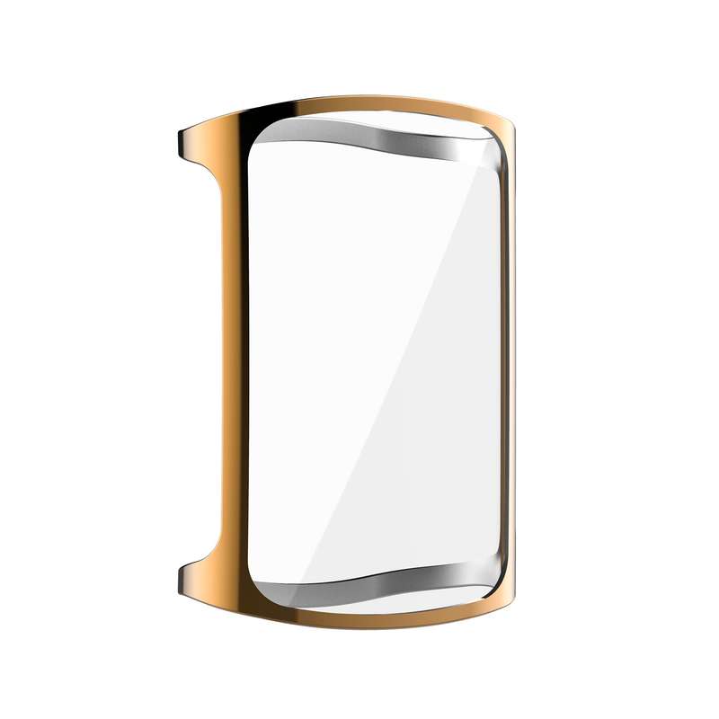 For Fitbit Charge 5 Full Coverage TPU Electroplating Protective Case Cover(Silver)