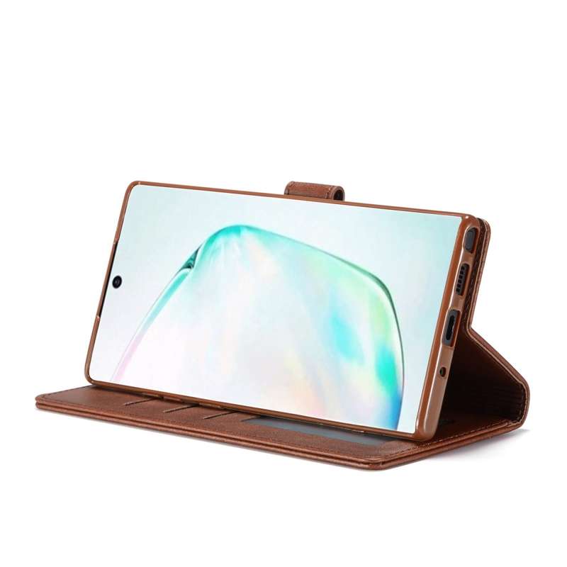 For Galaxy Note 10 Plus LC.IMEEKE Calf Texture Horizontal Flip Leather Case, with Holder & Card Slot