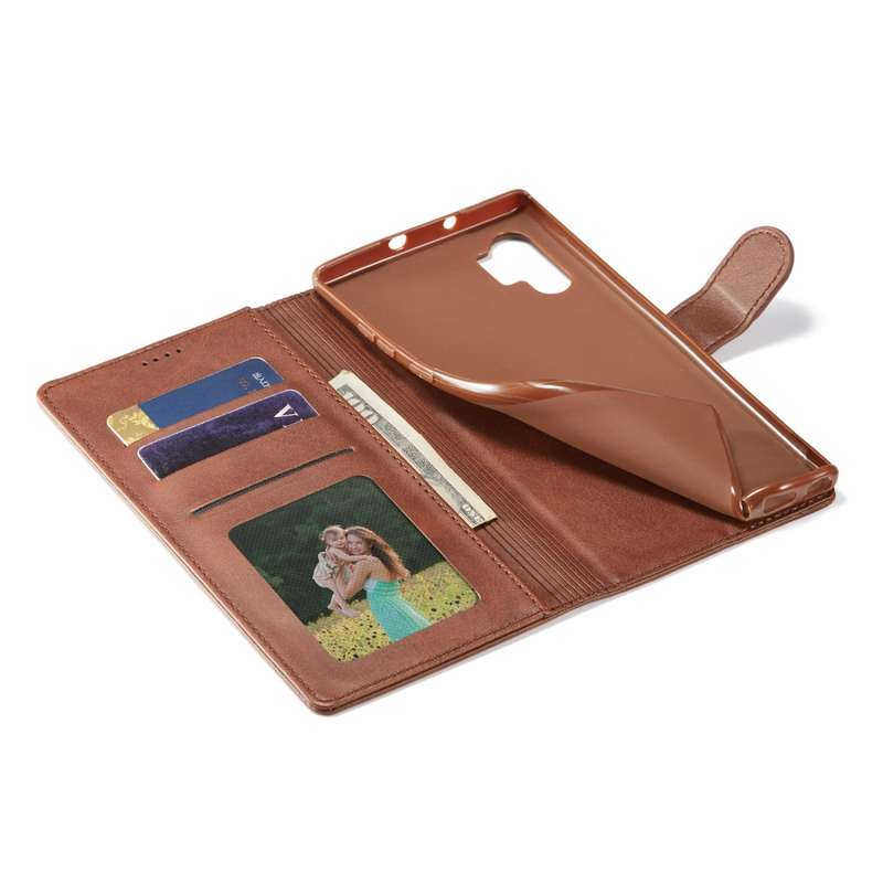 For Galaxy Note 10 Plus LC.IMEEKE Calf Texture Horizontal Flip Leather Case, with Holder & Card Slot