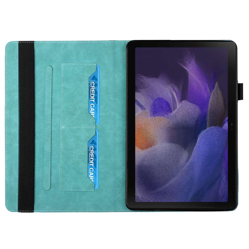 For Samsung Galaxy Tab A8 10.5 2021 X200/X205 Rhombus Skin Feel Horizontal Flip Tablet Leather Case