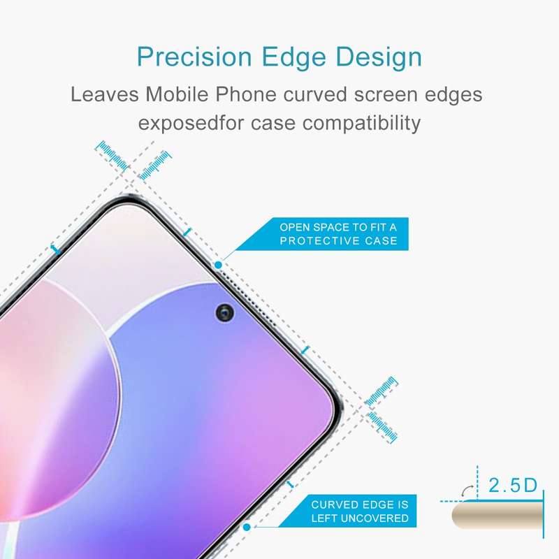 For Honor X30i / X8 0.26mm 9H 2.5D Tempered Glass Film