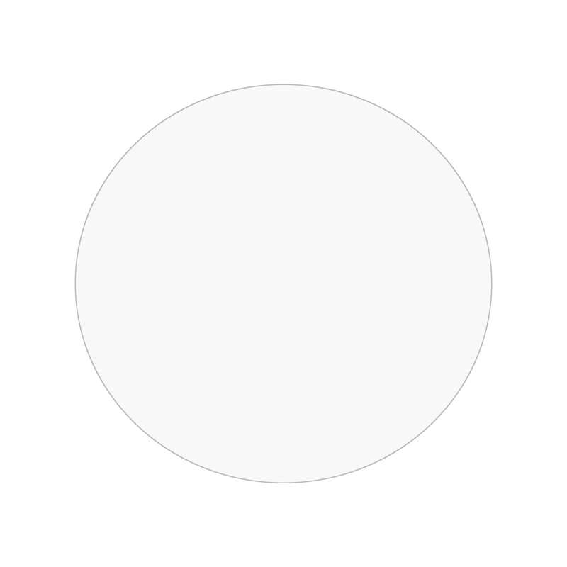 D33mm 10 PCS TPU Round HD Soft Hydrogel Film Watch Screen Protector
