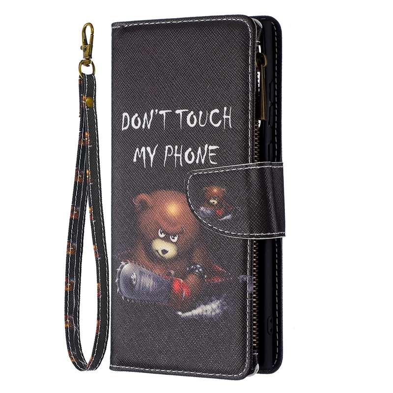 For Samsung Galaxy A13 5G Colored Drawing Pattern Horizontal Flip Phone Leather Case with Holder & C