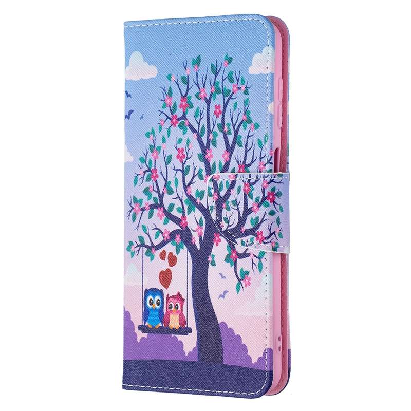 For Samsung Galaxy A13 5G Colored Drawing Pattern Horizontal Flip Phone Leather Case with Holder & C