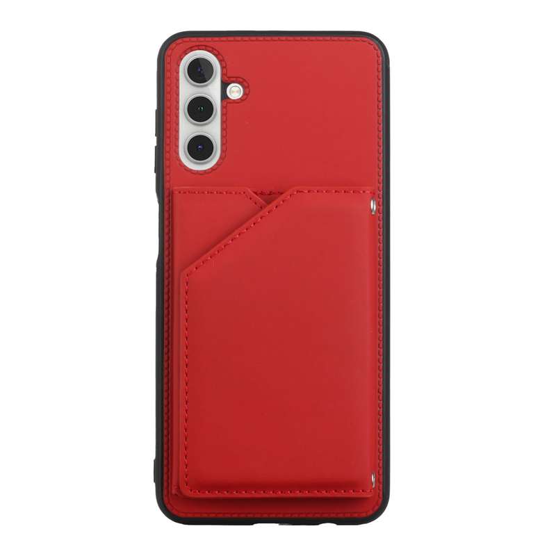 For Samsung Galaxy A13 5G Skin Feel PU + TPU + PC Back Cover Shockproof Phone Case with Card Slots &