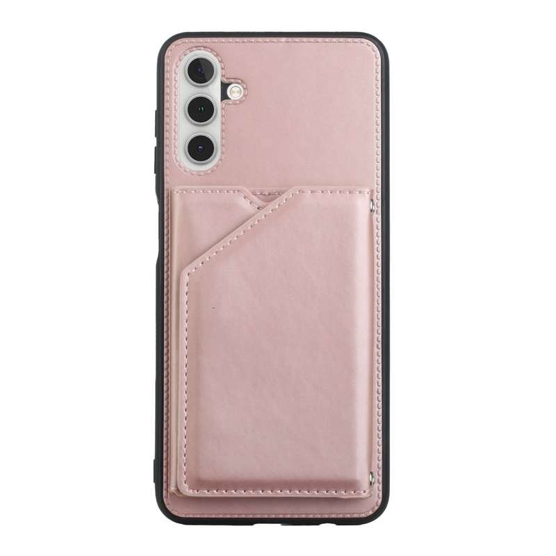 For Samsung Galaxy A13 5G Skin Feel PU + TPU + PC Back Cover Shockproof Phone Case with Card Slots &