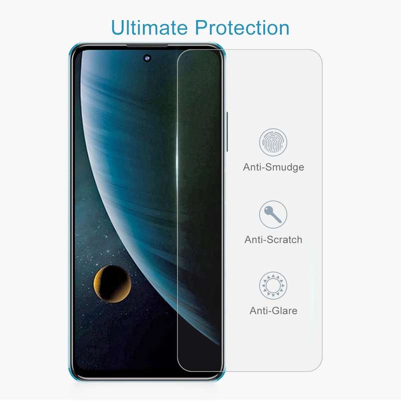 For Tecno Pop 5 50 PCS 0.26mm 9H 2.5D Tempered Glass Film