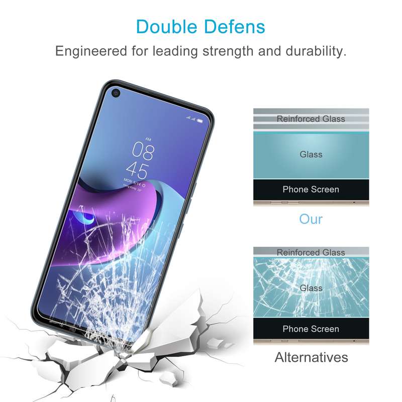 For Tecno Spark 7 Pro 10 PCS 0.26mm 9H 2.5D Tempered Glass Film
