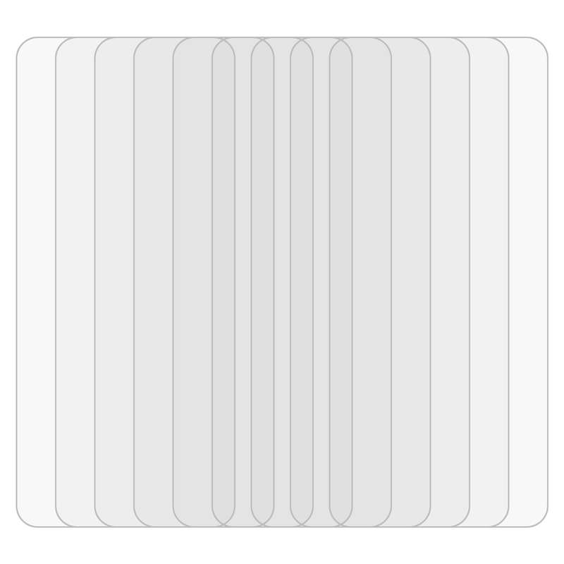 For TCL 20 R 5G / 20Y 50 PCS 0.26mm 9H 2.5D Tempered Glass Film