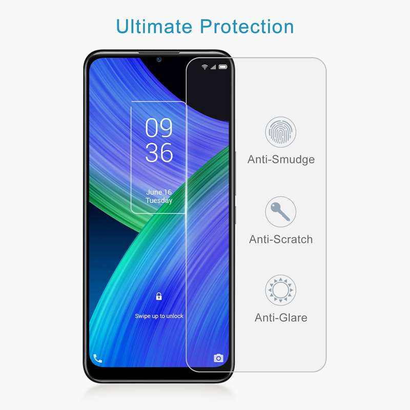 For Tecno Spark 7 Pro 10 PCS 0.26mm 9H 2.5D Tempered Glass Film