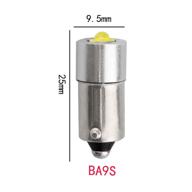 BA9S 3W 1 LED 3535 SMD 150-200 LM LED Flashlight, 6-28V