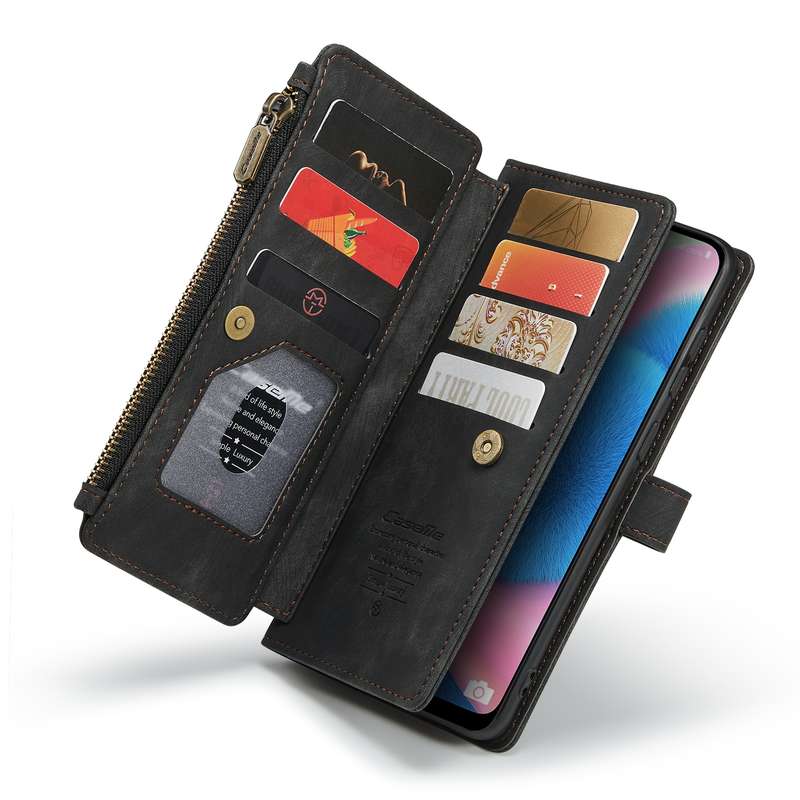For Samsung Galaxy A30s / A50s / A50 CaseMe-C30 Multifunctional Horizontal Flip PU + TPU Phone Case(