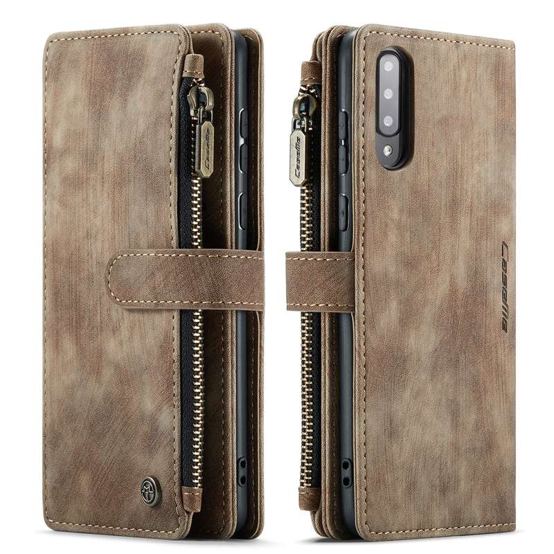 For Samsung Galaxy A30s / A50s / A50 CaseMe-C30 Multifunctional Horizontal Flip PU + TPU Phone Case(