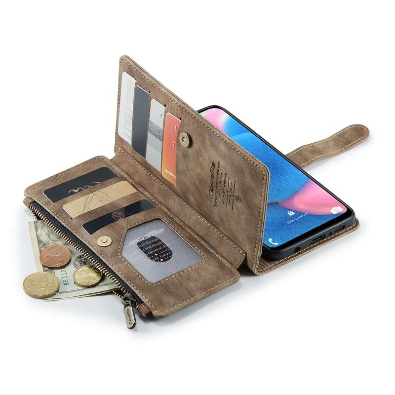 For Samsung Galaxy A30s / A50s / A50 CaseMe-C30 Multifunctional Horizontal Flip PU + TPU Phone Case(