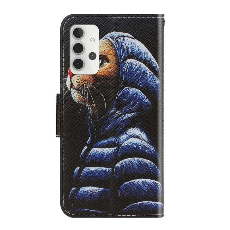 For Samsung Galaxy A32 5G 3D Colored Drawing Horizontal Flip Leather Phone Case with Holder & Card S