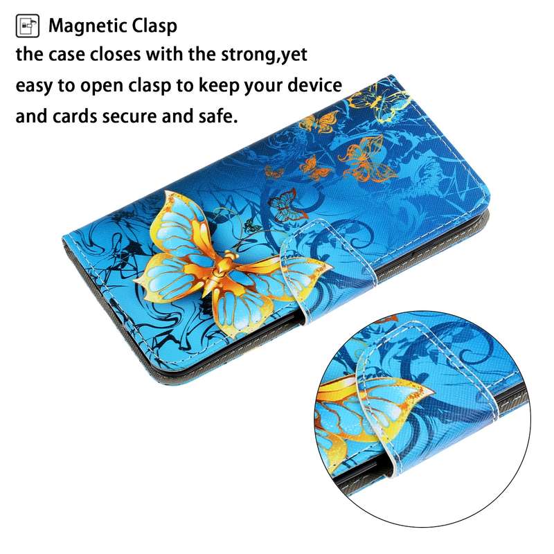 For Samsung Galaxy A23 5G Butterfly Flower Pattern Flip Leather Phone Case(Light Purple)