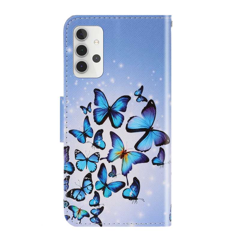For Samsung Galaxy A32 5G 3D Colored Drawing Horizontal Flip Leather Phone Case with Holder & Card S