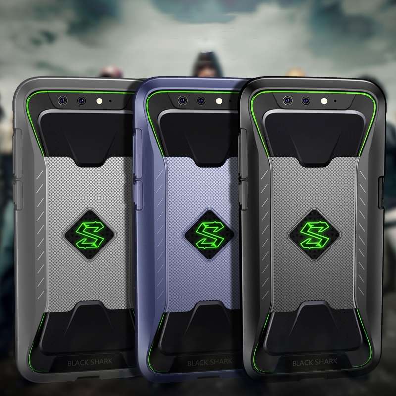 For Xiaomi Black Shark TPU Cooling Gaming Phone All-inclusive Shockproof Case(Navy Blue)