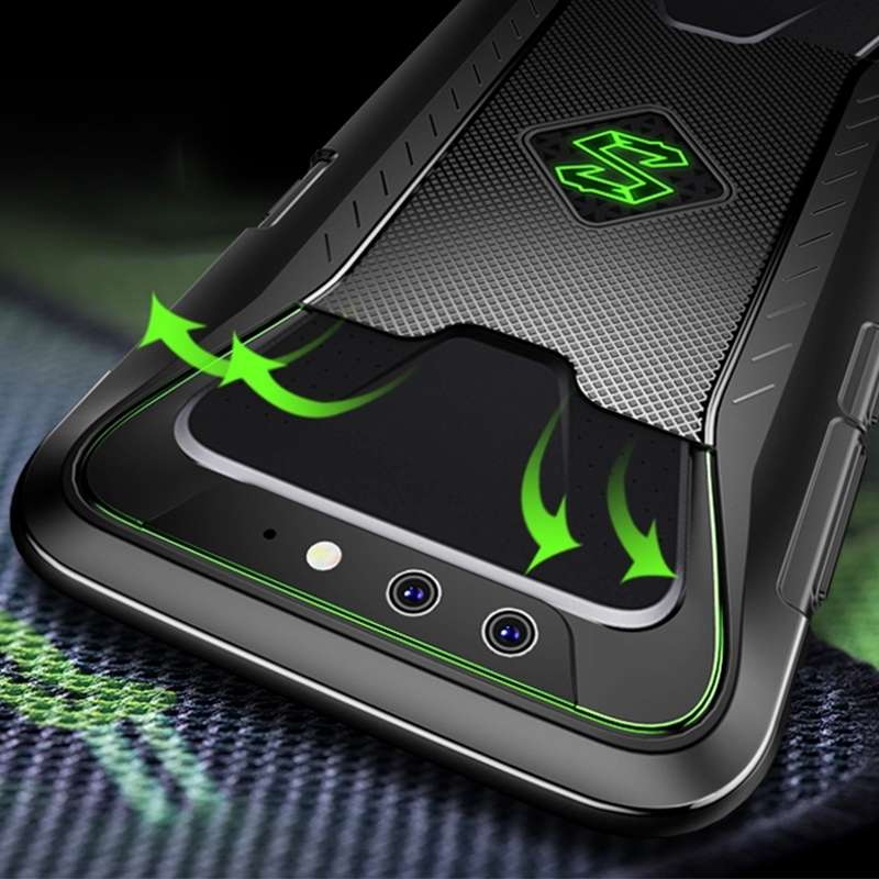 For Xiaomi Black Shark TPU Cooling Gaming Phone All-inclusive Shockproof Case(Navy Blue)