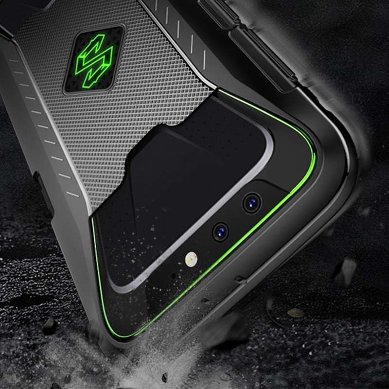 For Xiaomi Black Shark TPU Cooling Gaming Phone All-inclusive Shockproof Case(Navy Blue)