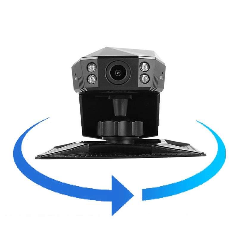 2 inch HD Single Lens 1080P No Light Night Vision Hidden Driving Recorder with Aromatherapy, SD Card