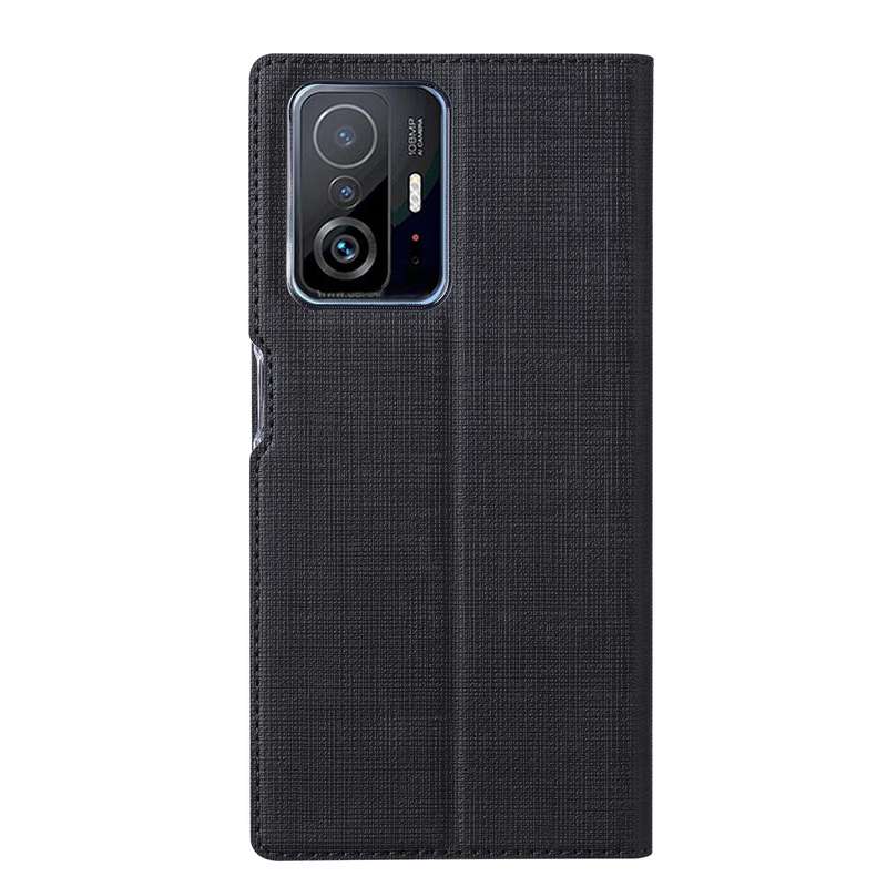 For Xiaomi Mi 11T / 11T Pro ViLi DMX Series Shockproof Magnetic Flip Leather Case(Black)