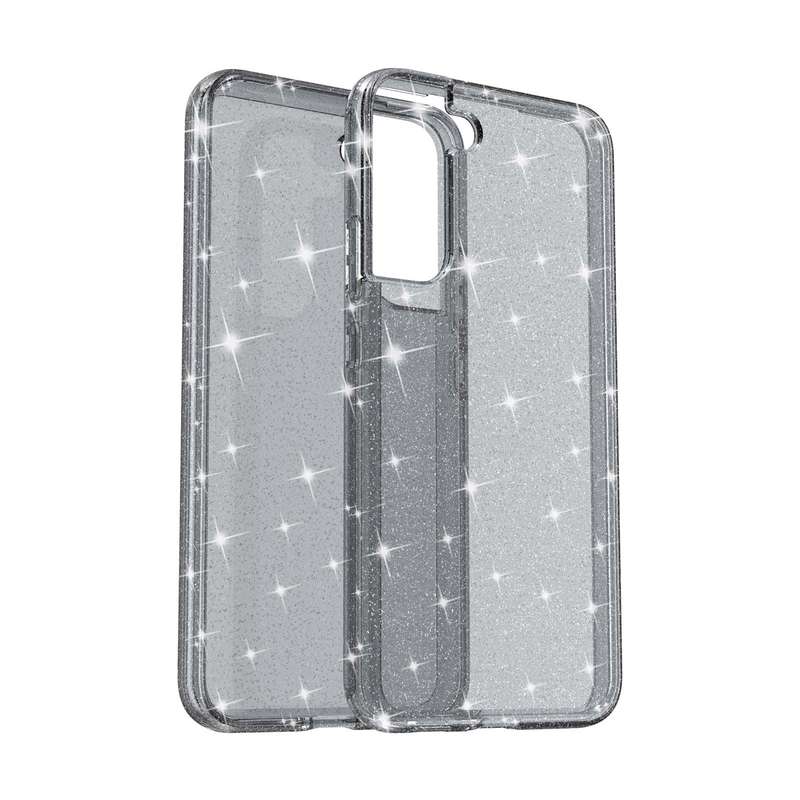 For OPPO F5 Texture Gradient Glass Protective Case(Black)