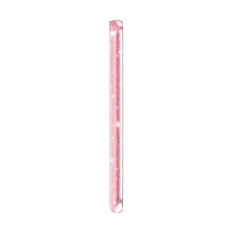 For Samsung Galaxy S22 5G Shockproof Terminator Style Glitter Powder Protective Phone Case(Pink)