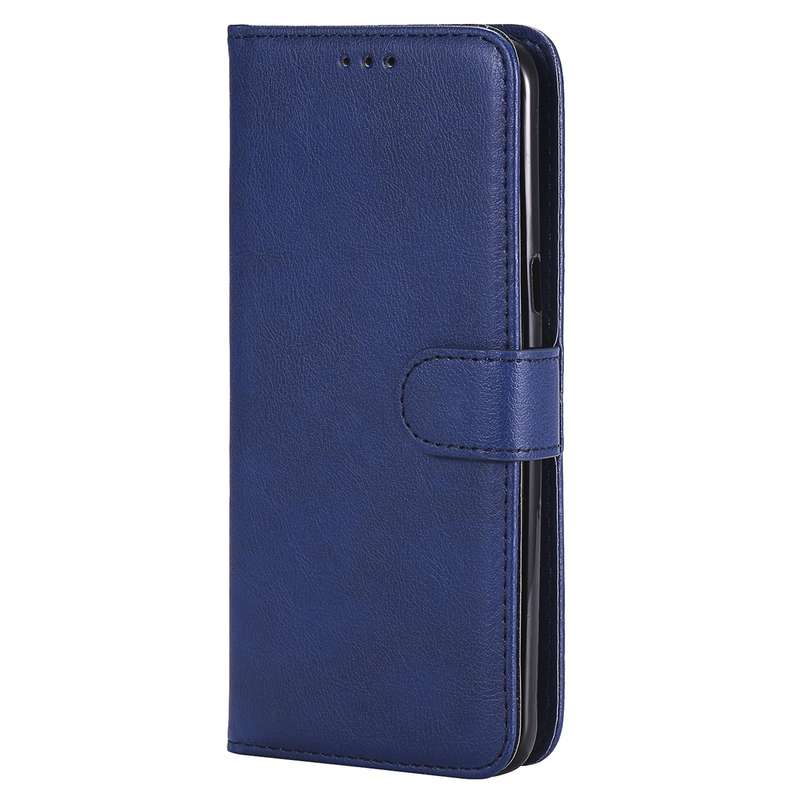 For Galaxy S8+ Solid Color Horizontal Flip Protective Case with Holder & Card Slots & Wallet & Photo