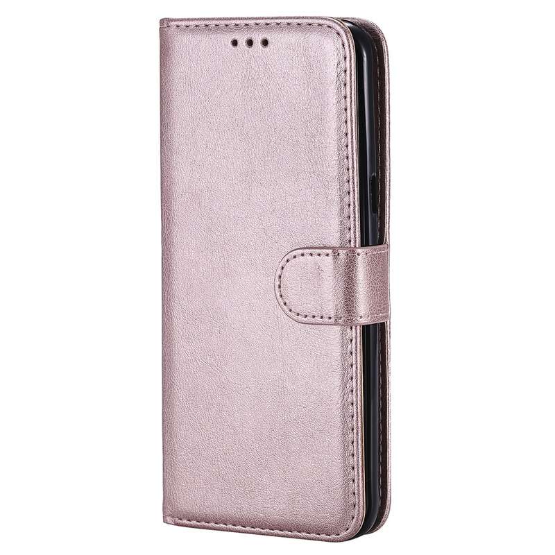 For Galaxy S8+ Solid Color Horizontal Flip Protective Case with Holder & Card Slots & Wallet & Photo