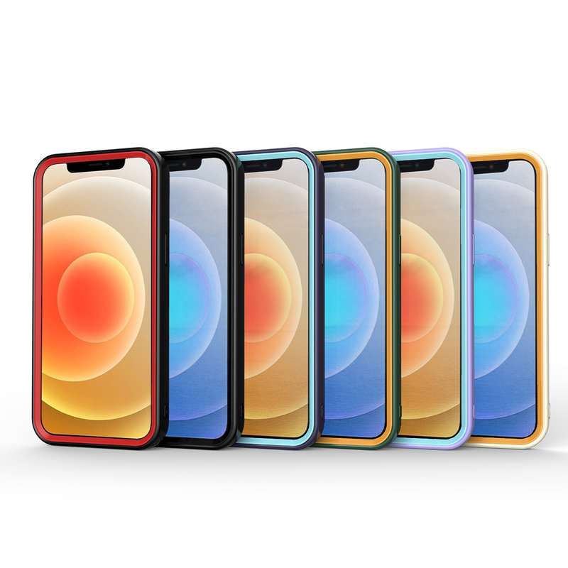 For iPhone 11 PC + TPU All-inclusive Phone Case (Black)