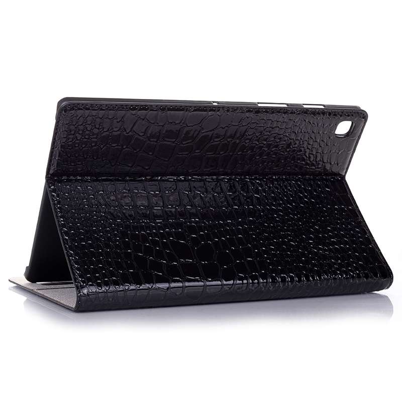 For Samsung Galaxy Tab A7 Lite T220/T225 Crocodile Texture Leather Tablet Case(Red)