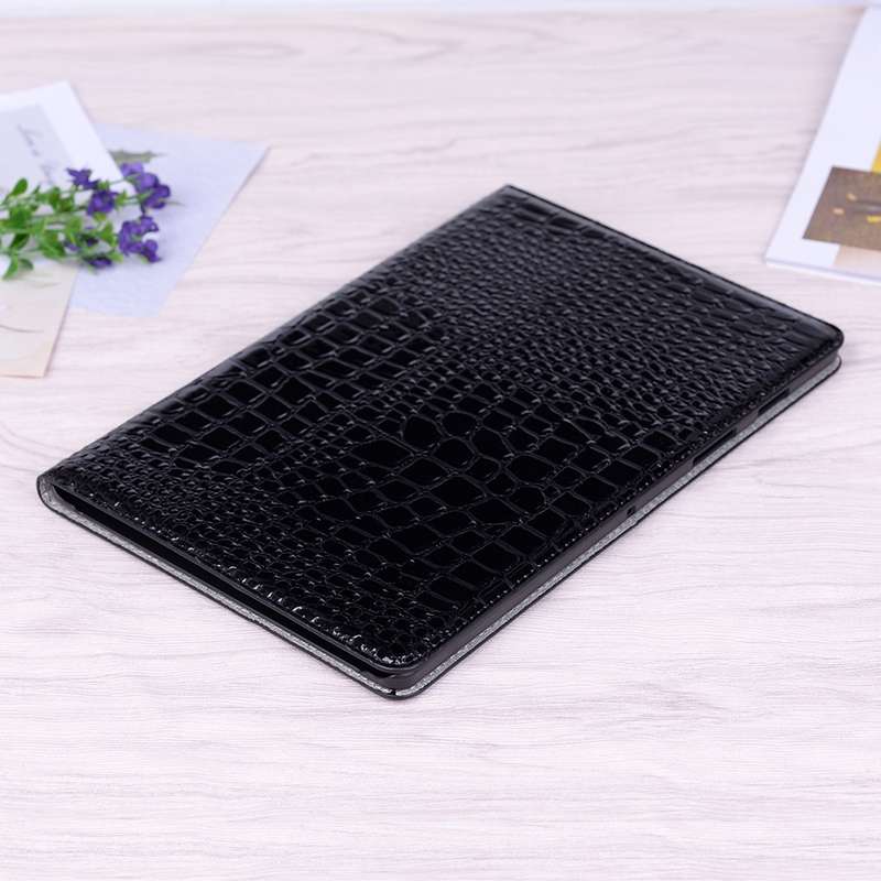 For Samsung Galaxy Tab A7 Lite T220/T225 Crocodile Texture Leather Tablet Case(Red)