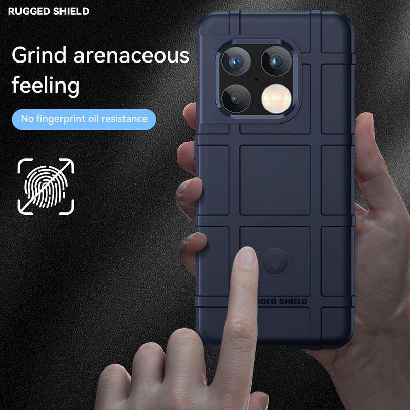 For OnePlus 10 Pro 5G Full Coverage Shockproof TPU Phone Case(Black)