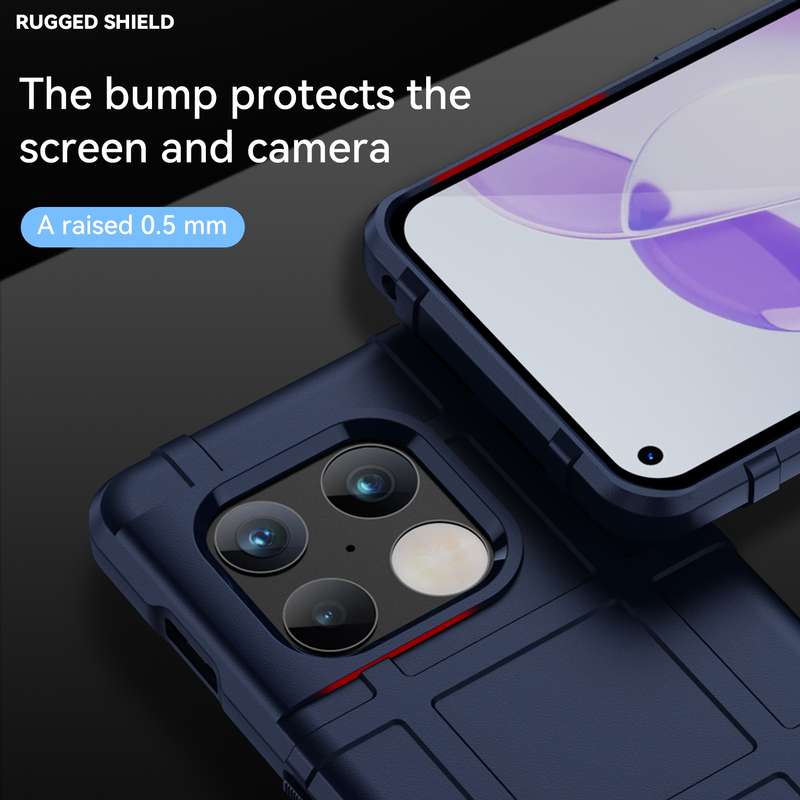 For OnePlus 10 Pro 5G Full Coverage Shockproof TPU Phone Case(Black)