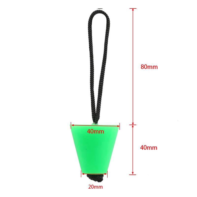 A6702 8 in 1 Green Kayak Silicone Drain Hole Plug