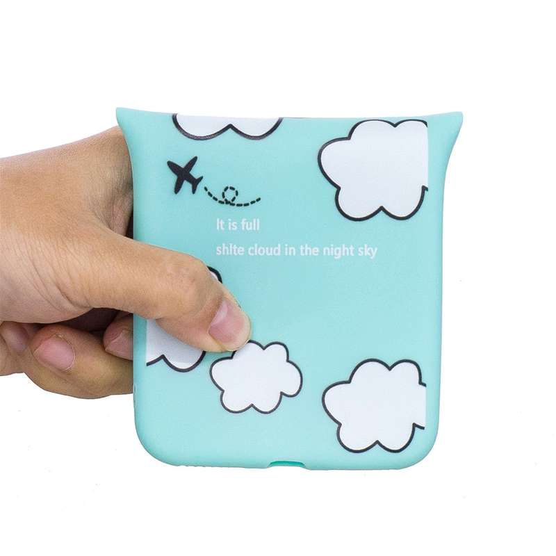 For iPhone 7 Plus / 8 Plus Shockproof Cartoon TPU Protective Case(Clouds)