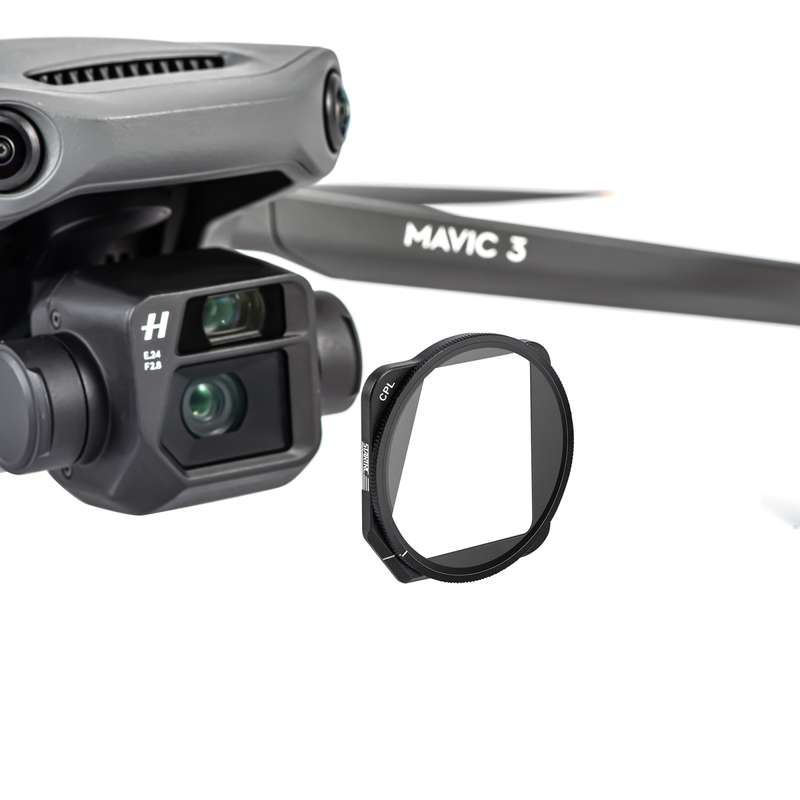 For DJI Mavic 3 STARTRC 1110300 CPL Lens Filter(Black)