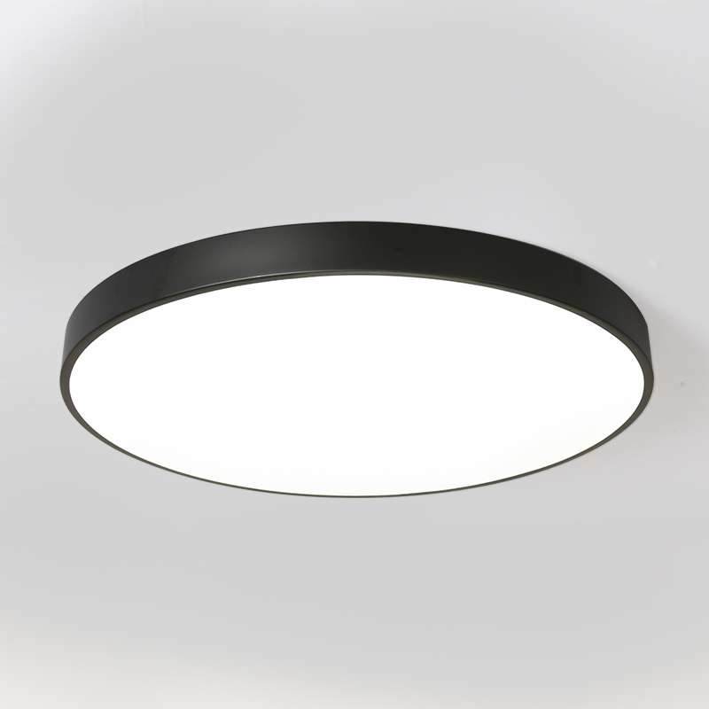 Macaron LED Round Ceiling Lamp, White Light, Size:23cm(Gold)