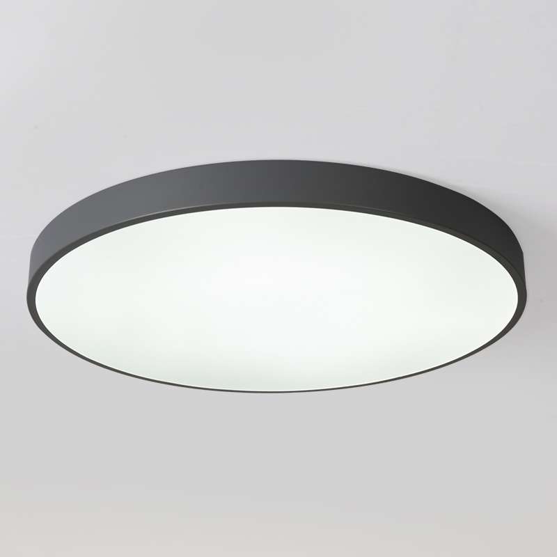 Macaron LED Round Ceiling Lamp, White Light, Size:23cm(Gold)